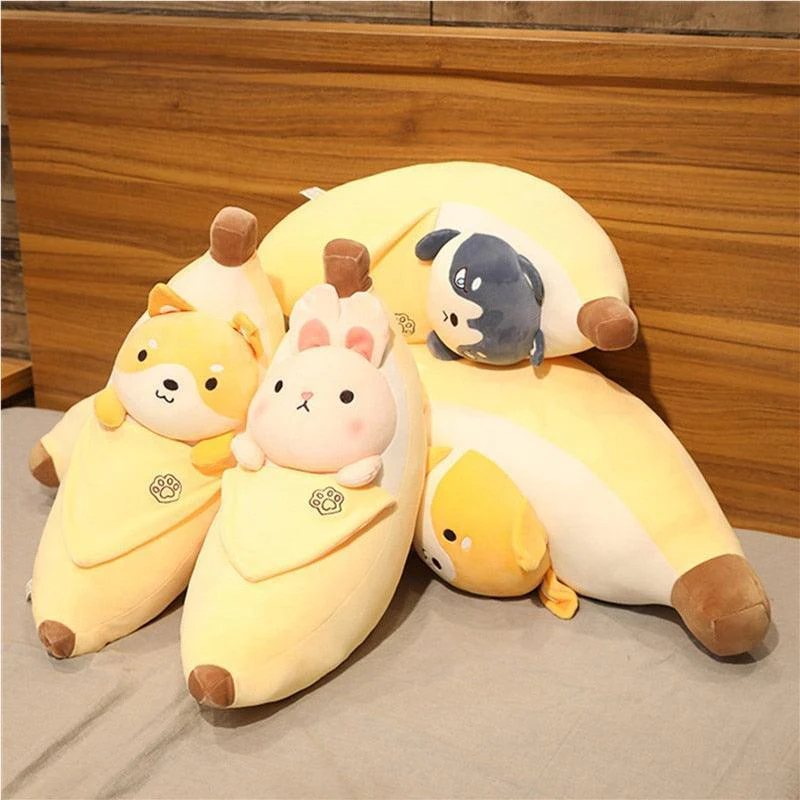 Plushie Animal Banana Friends - Image 2