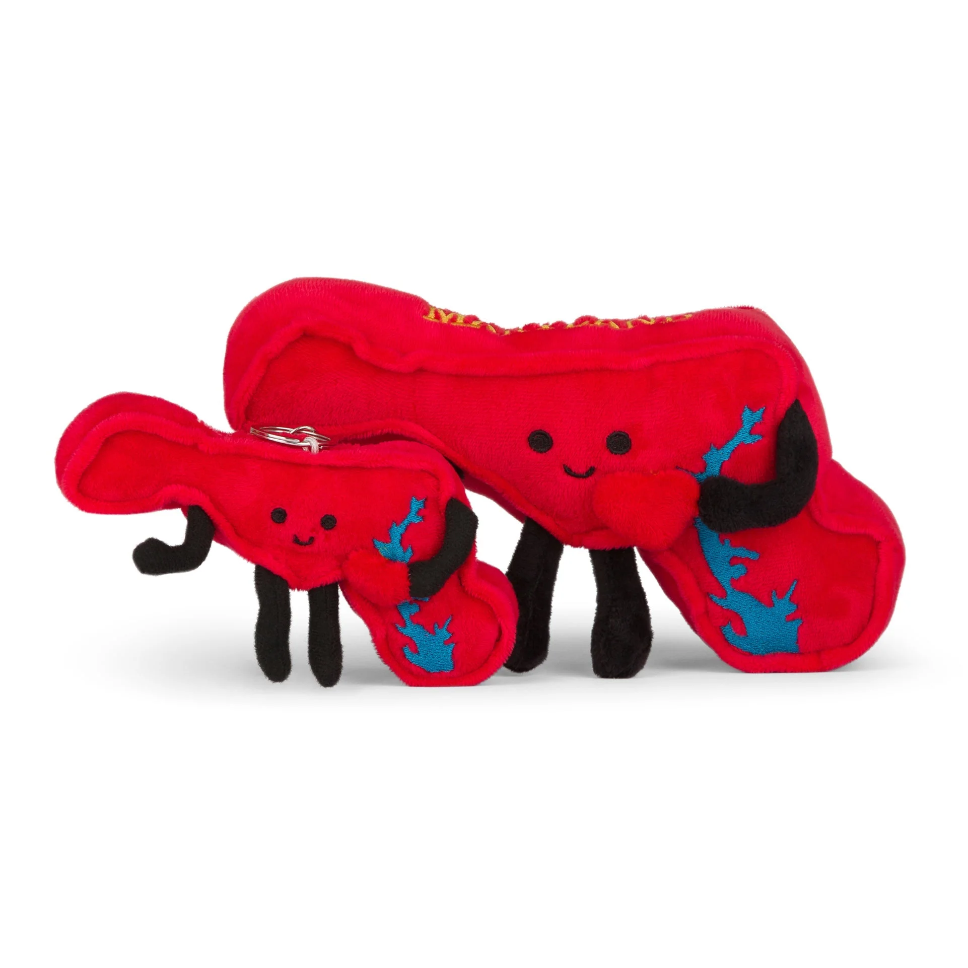 Maryland Stuffed State Plush with Tiny Blue Crab & Flag - Image 4