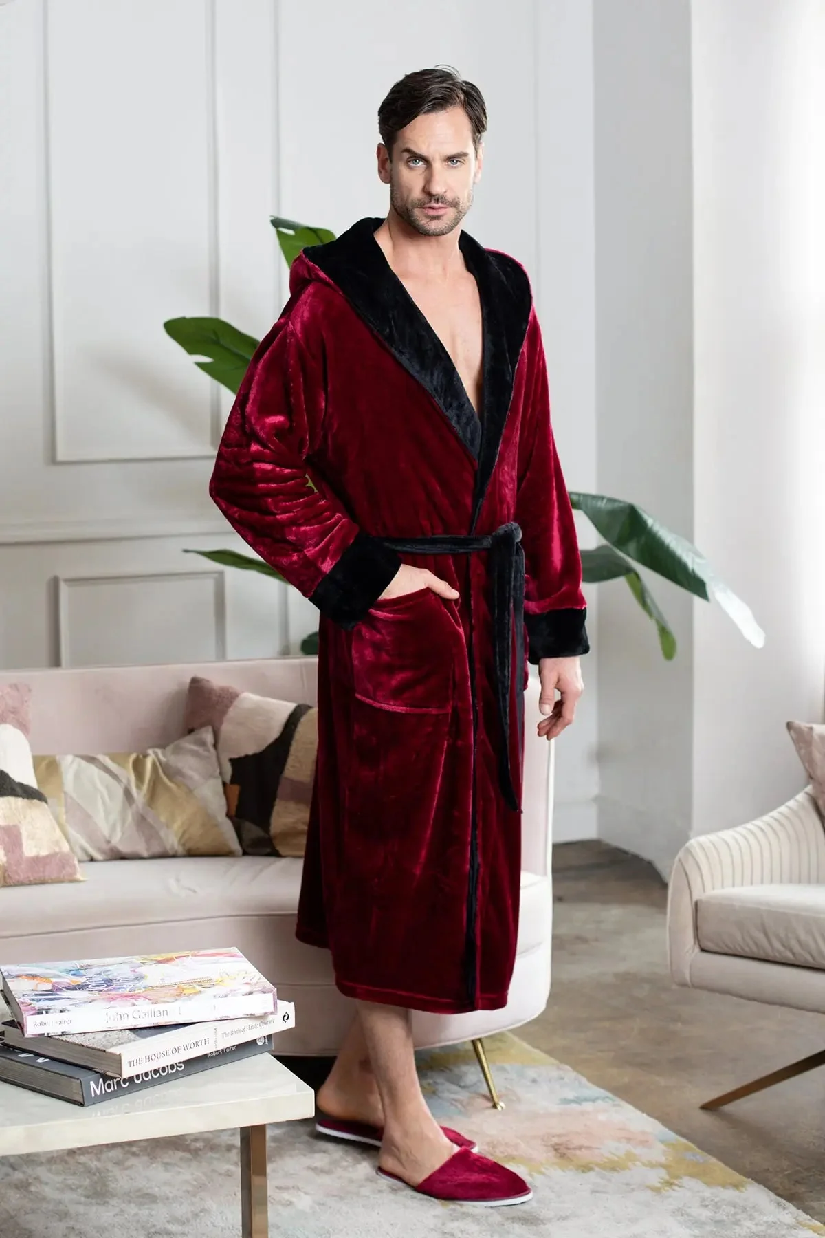 Men’s Robe with Hood – Ultra-Soft Plush Comfort for Everyday Use - Image 13