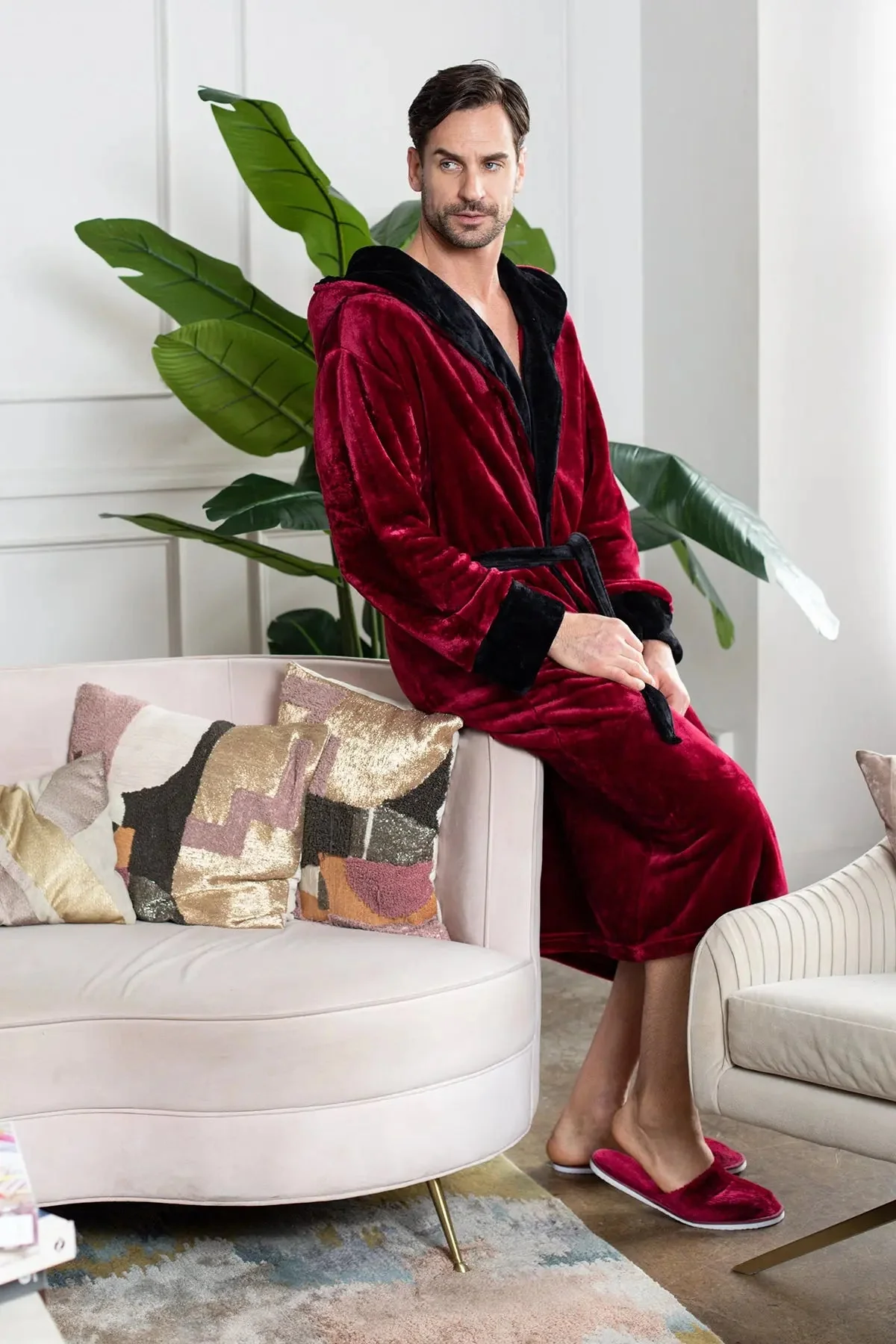 Men’s Robe with Hood – Ultra-Soft Plush Comfort for Everyday Use - Image 14