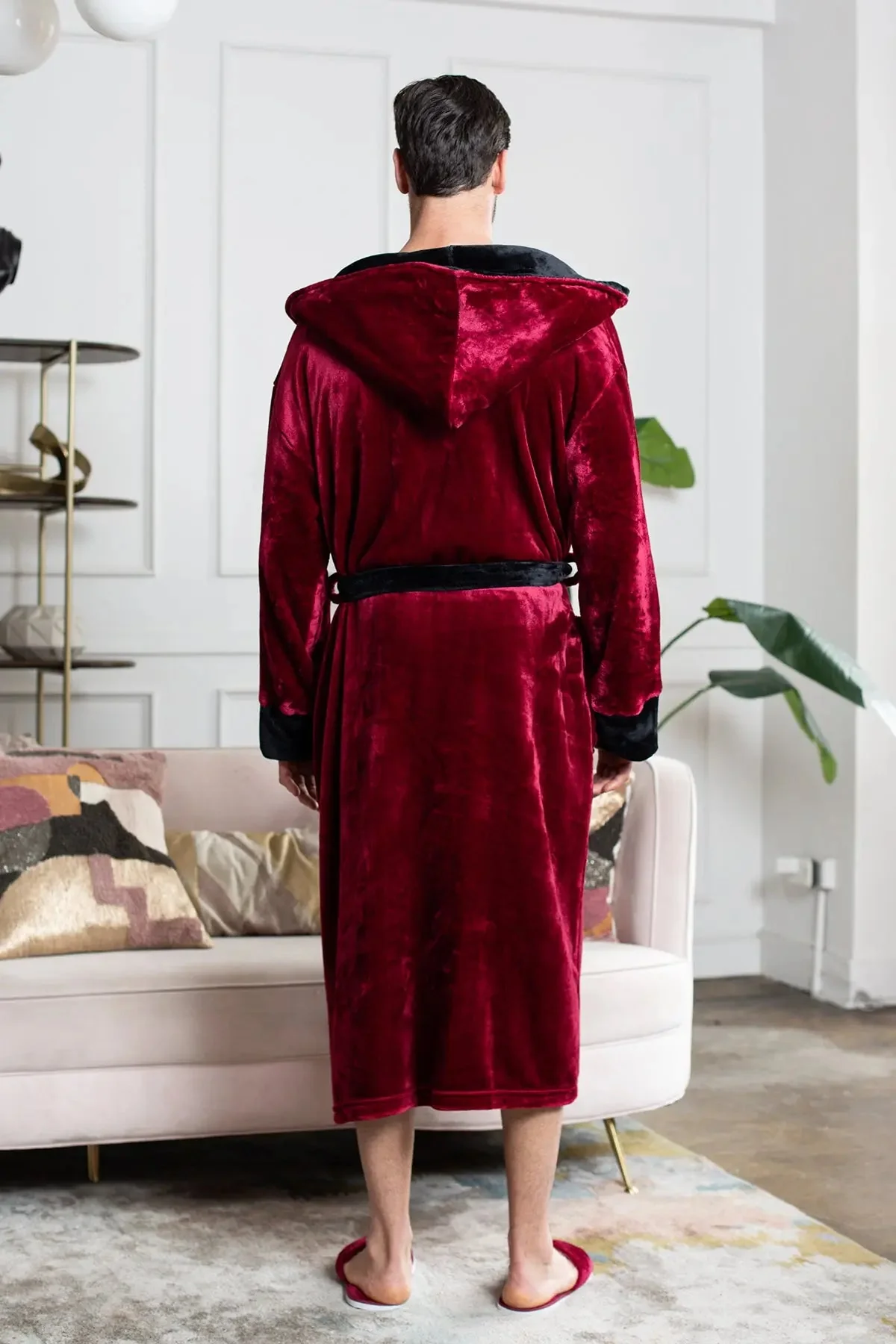 Men’s Robe with Hood – Ultra-Soft Plush Comfort for Everyday Use - Image 15