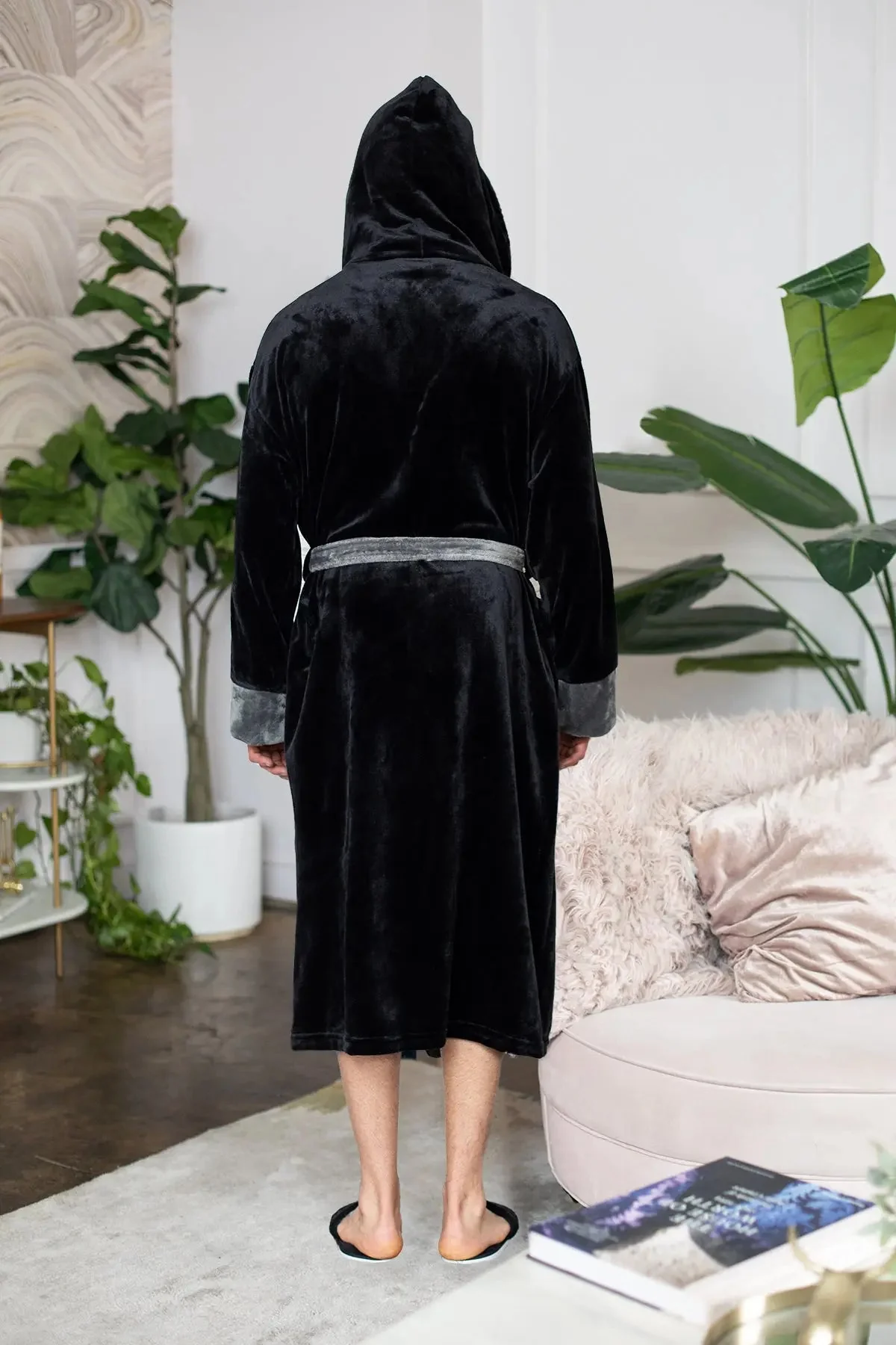 Men’s Robe with Hood – Ultra-Soft Plush Comfort for Everyday Use - Image 20