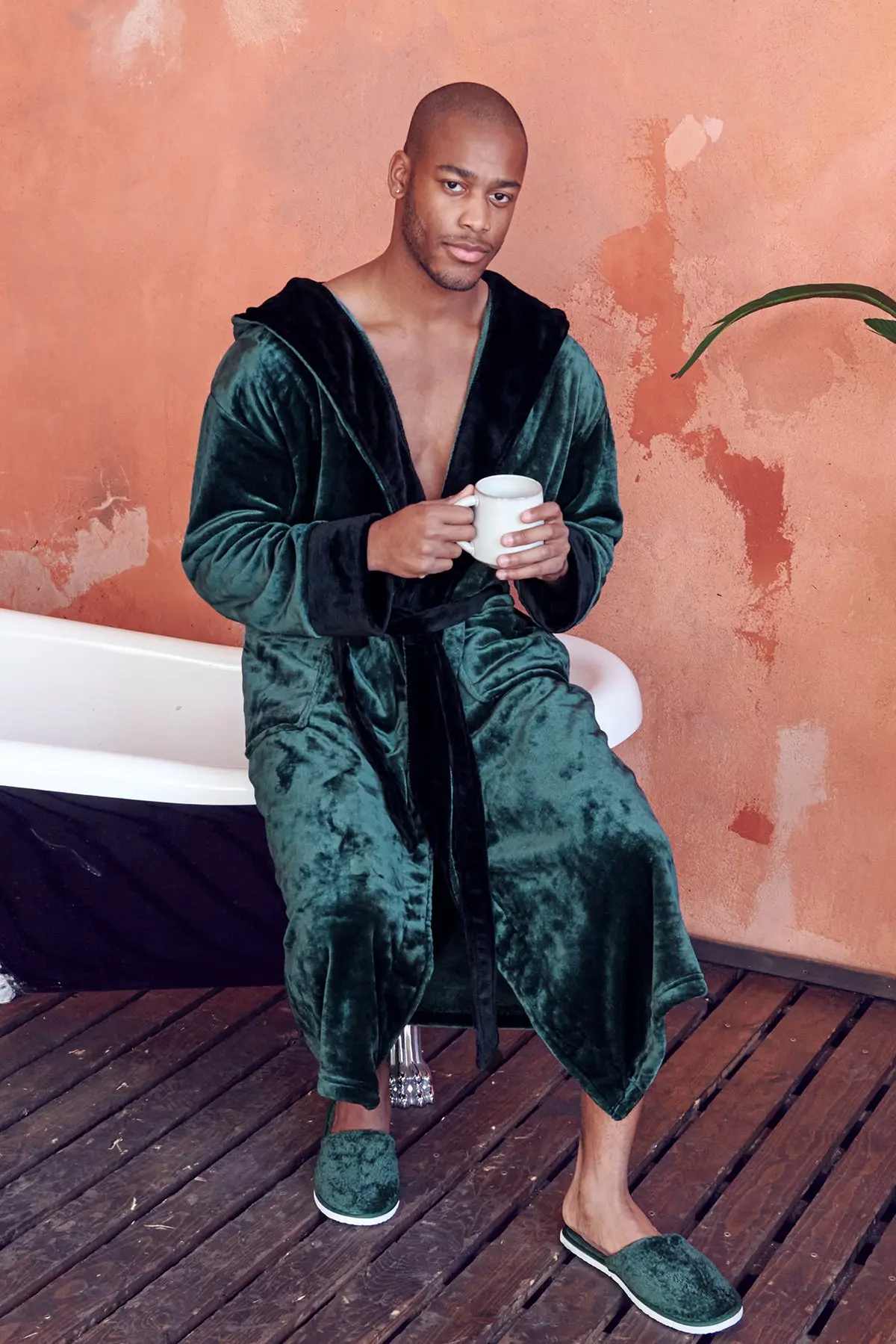 Men’s Robe with Hood – Ultra-Soft Plush Comfort for Everyday Use - Image 25