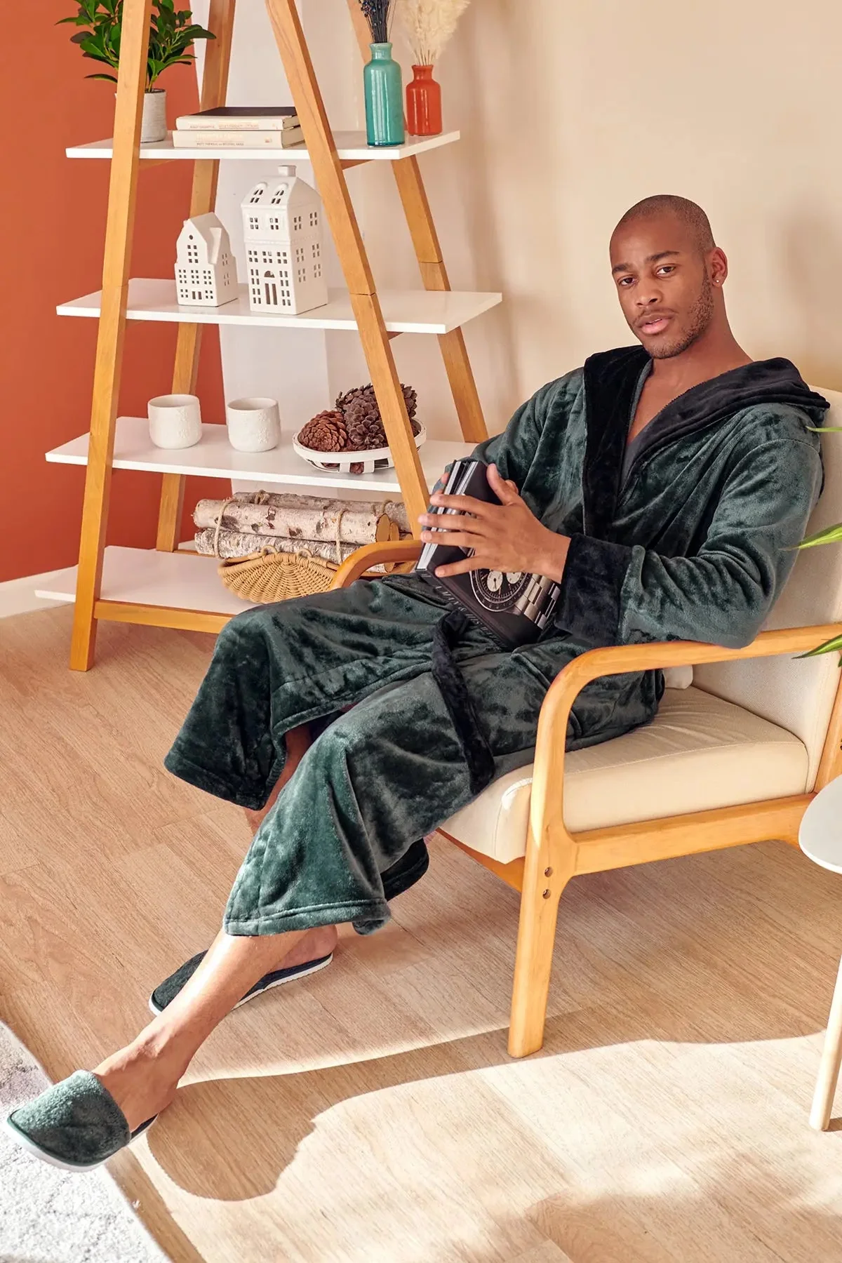 Men’s Robe with Hood – Ultra-Soft Plush Comfort for Everyday Use - Image 27