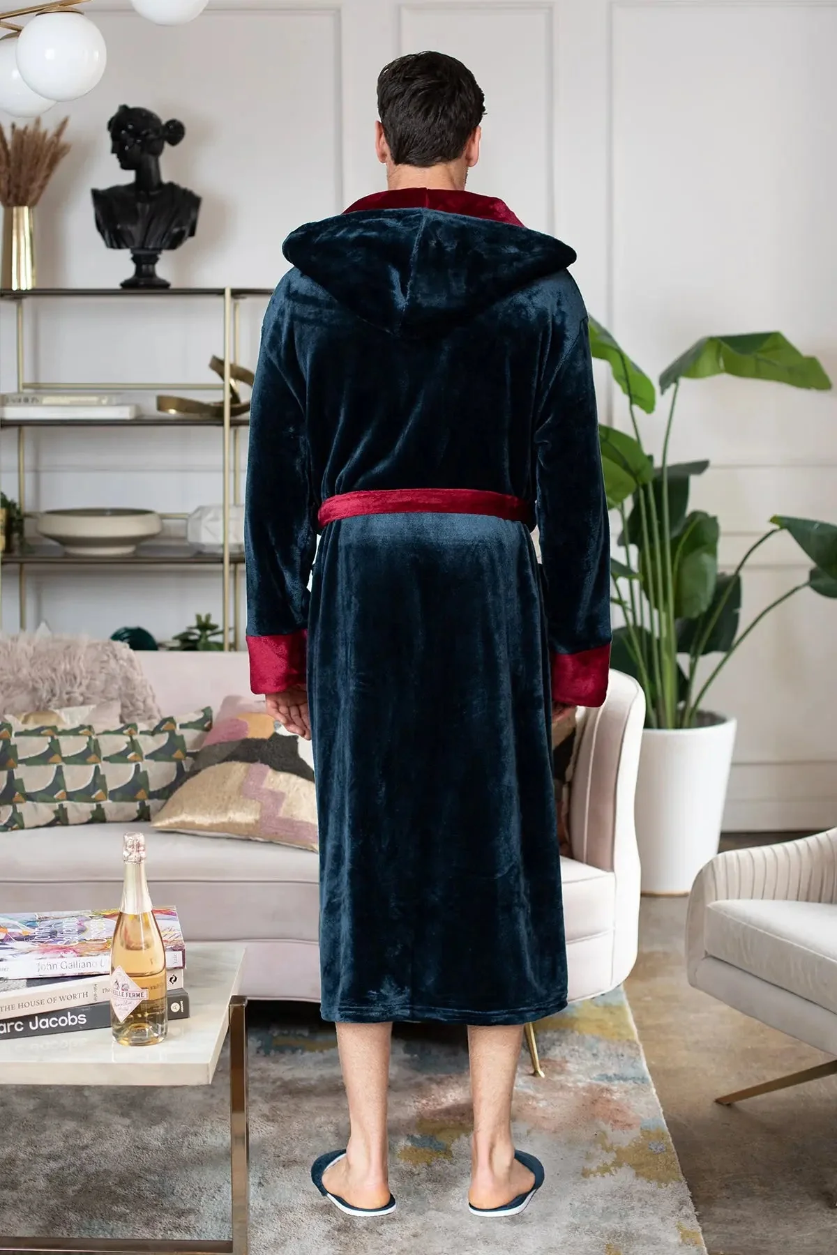 Men’s Robe with Hood – Ultra-Soft Plush Comfort for Everyday Use - Image 32