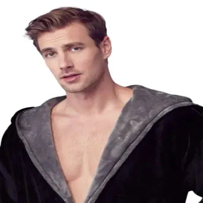 Men’s Robe with Hood – Ultra-Soft Plush Comfort for Everyday Use - Image 47