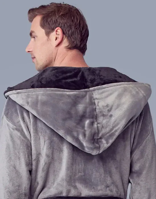 Men’s Robe with Hood – Ultra-Soft Plush Comfort for Everyday Use - Image 48