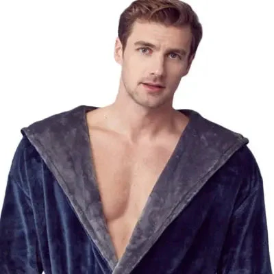 Men’s Robe with Hood – Ultra-Soft Plush Comfort for Everyday Use - Image 52