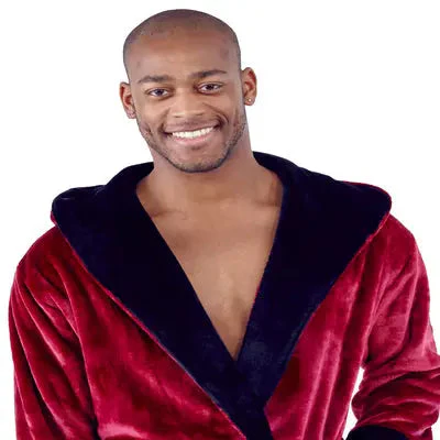 Men’s Robe with Hood – Ultra-Soft Plush Comfort for Everyday Use - Image 57