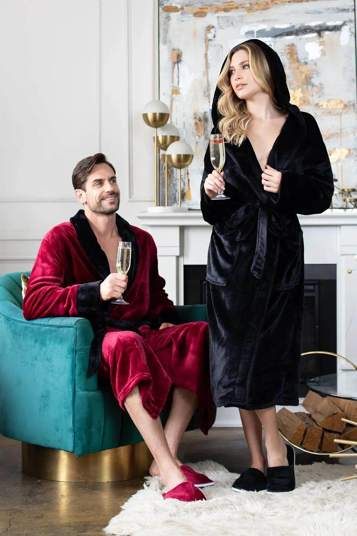 Cozy Mens Plush Robes – Built for Comfort, Designed to Last - Image 10