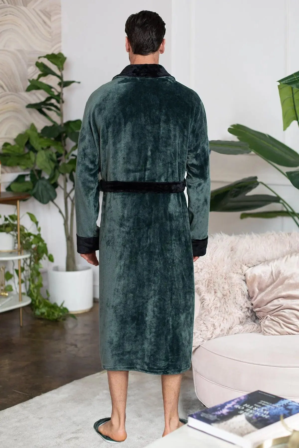 Cozy Mens Plush Robes – Built for Comfort, Designed to Last - Image 12