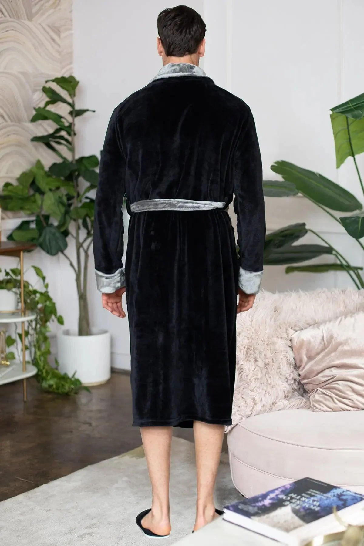 Cozy Mens Plush Robes – Built for Comfort, Designed to Last - Image 15
