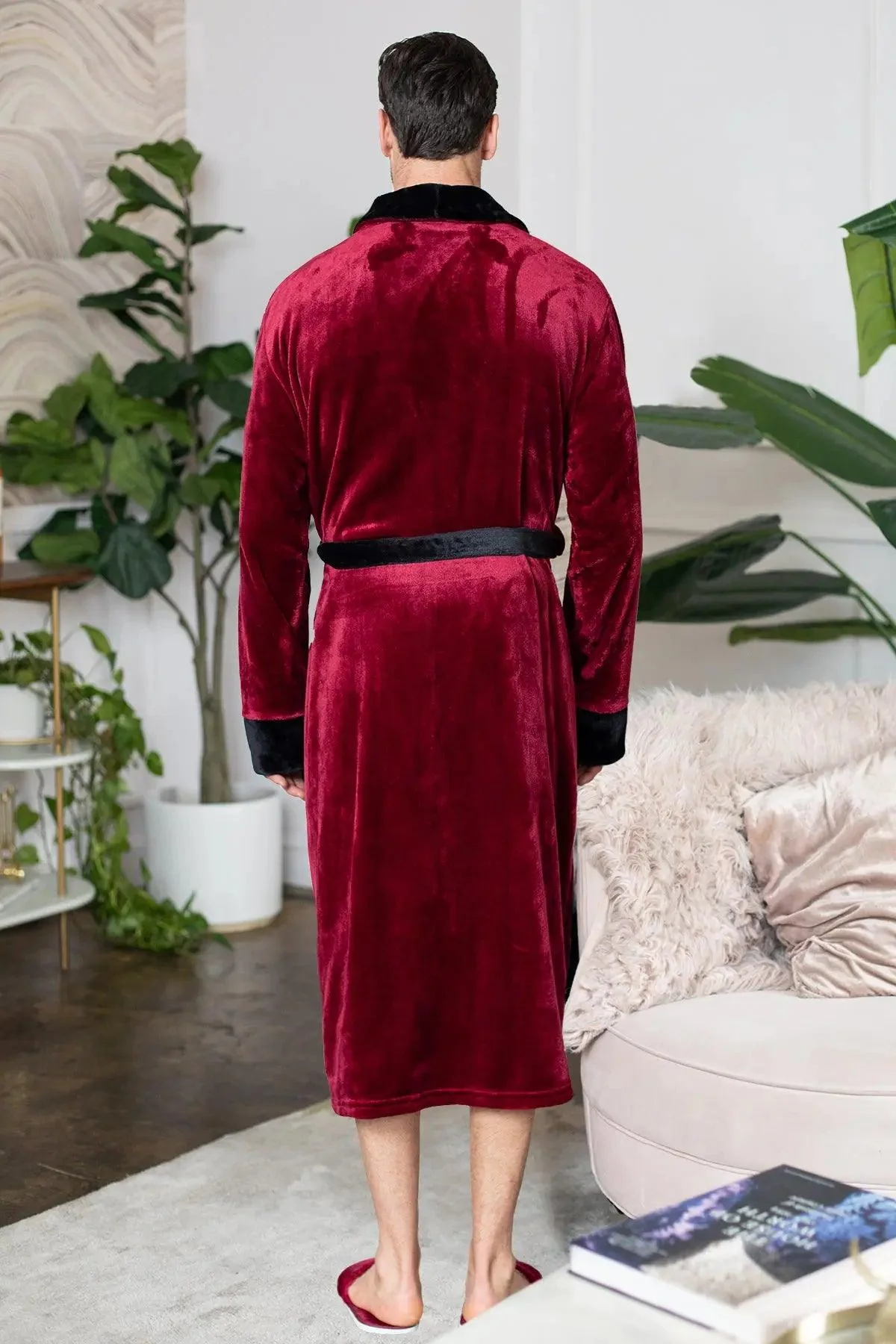 Cozy Mens Plush Robes – Built for Comfort, Designed to Last - Image 18