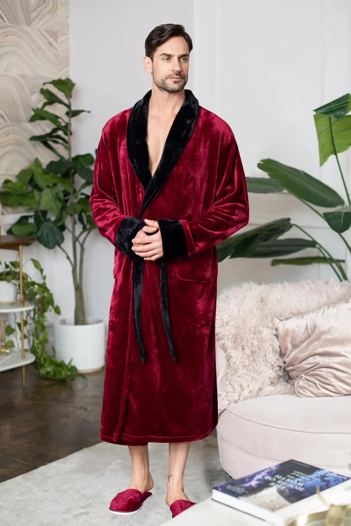 Cozy Mens Plush Robes – Built for Comfort, Designed to Last - Image 3