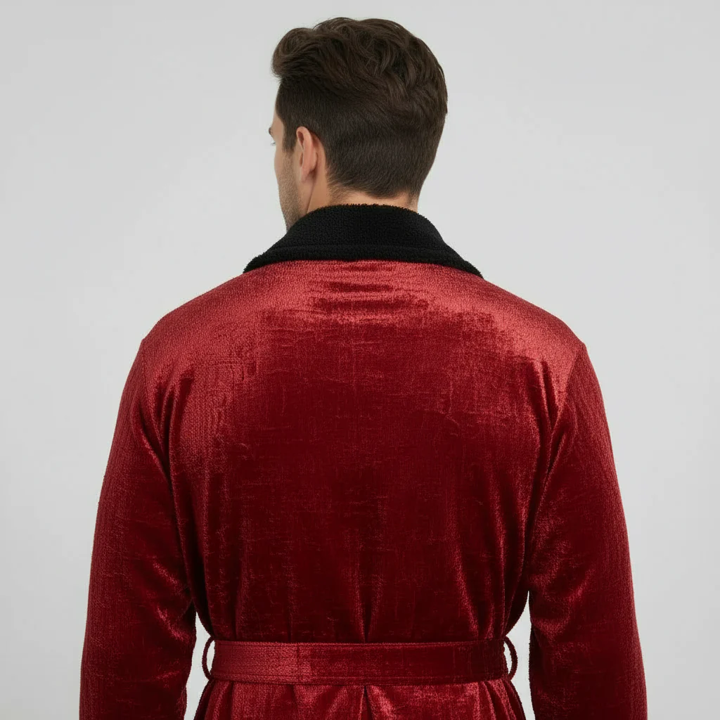 Cozy Mens Plush Robes – Built for Comfort, Designed to Last - Image 37
