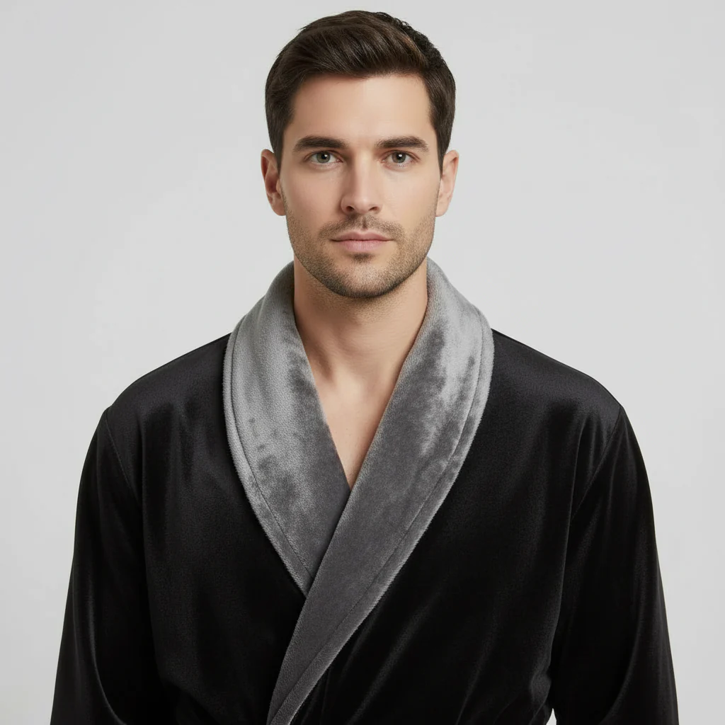 Cozy Mens Plush Robes – Built for Comfort, Designed to Last - Image 44