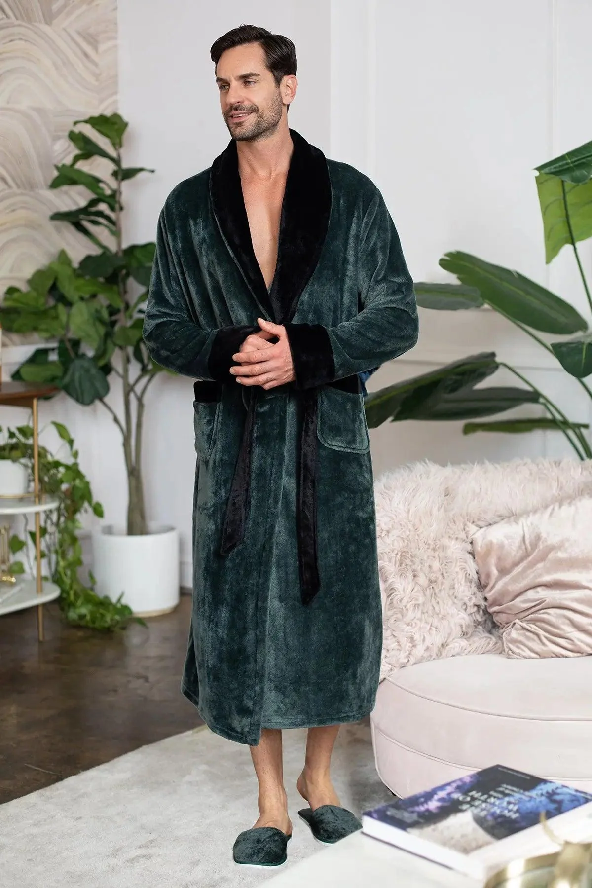 Cozy Mens Plush Robes – Built for Comfort, Designed to Last - Image 5
