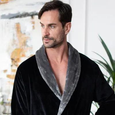 Cozy Mens Plush Robes – Built for Comfort, Designed to Last - Image 54