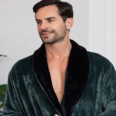 Cozy Mens Plush Robes – Built for Comfort, Designed to Last - Image 55