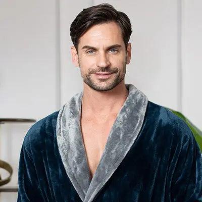 Cozy Mens Plush Robes – Built for Comfort, Designed to Last - Image 57