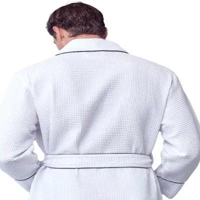 Premium Waffle Piping Robe for Men - Image 22