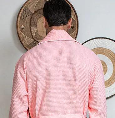 Premium Waffle Piping Robe for Men - Image 27