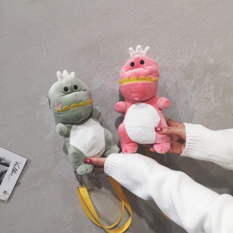 Mini Dinosaur with Crown Backpack