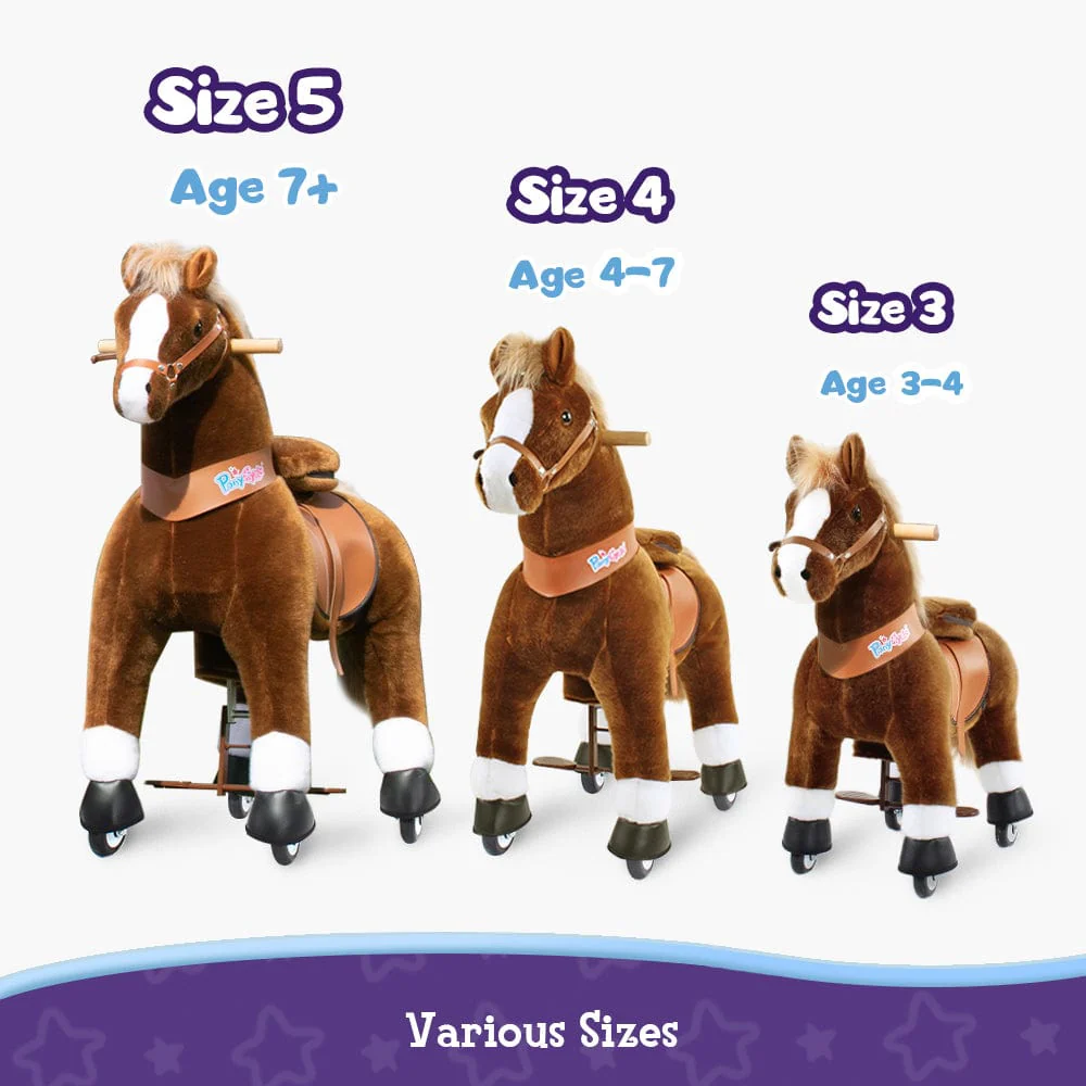 Model U® Horse Ride-On Toy Age 3–4 – Brown - Image 7