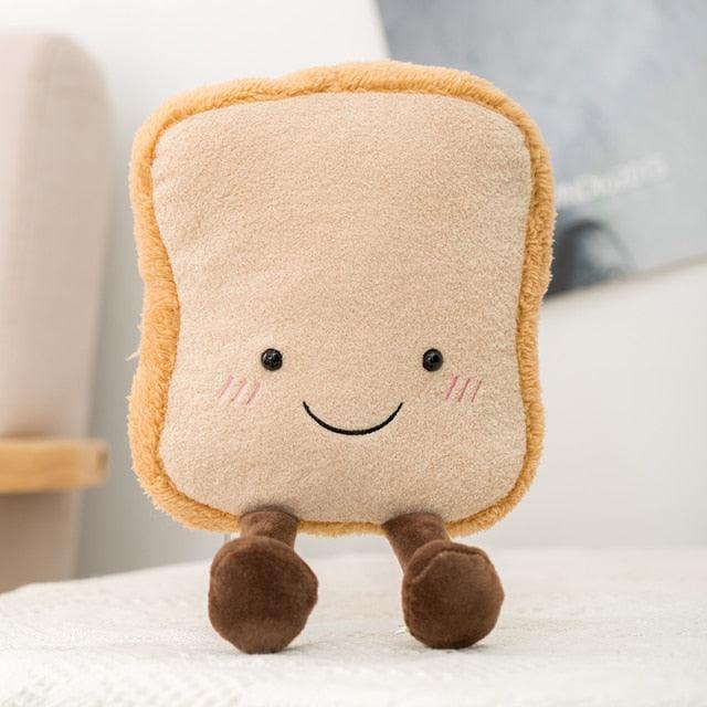 Mr. Sliced Bread Food Plush Toy 6"