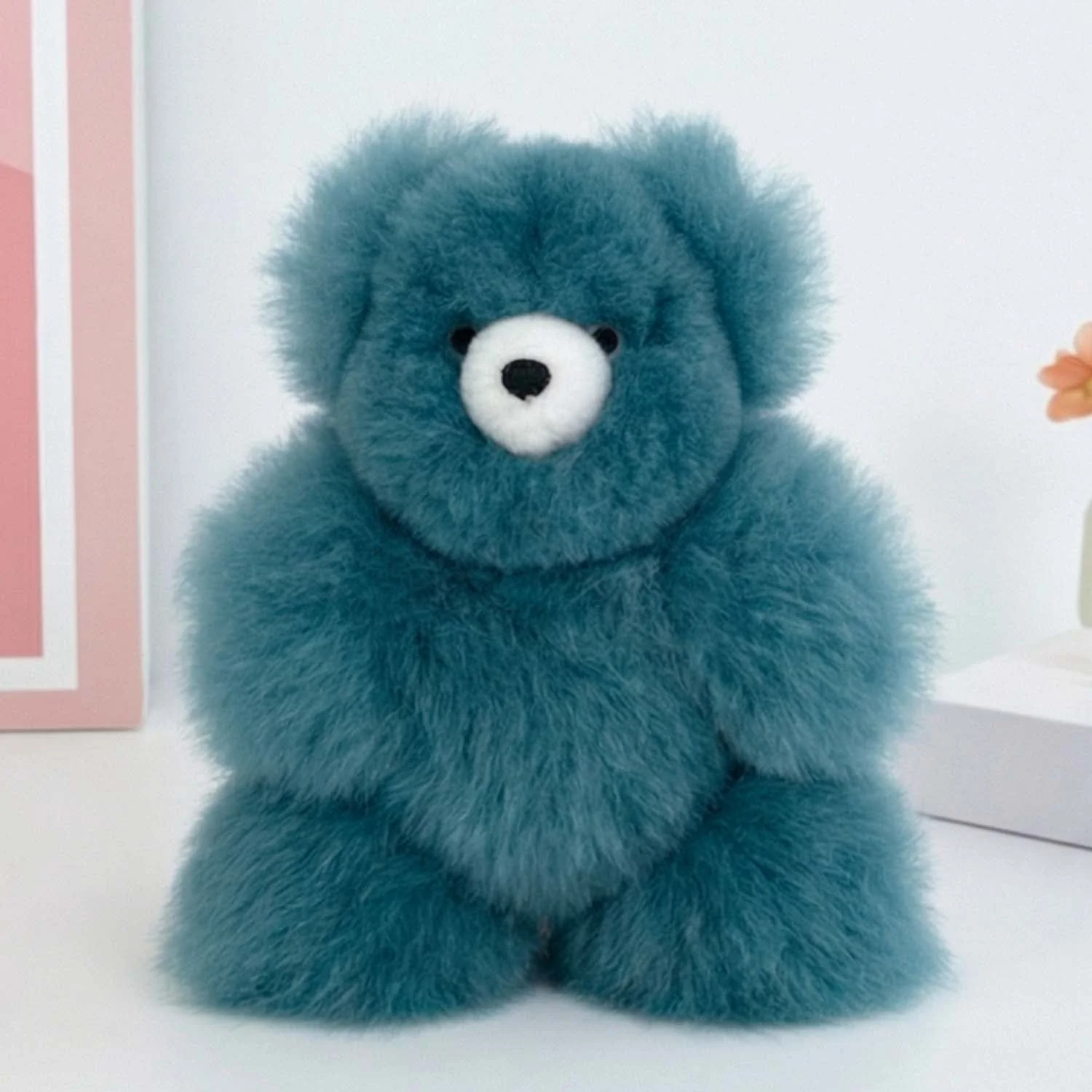 Fantasy Alpaca Stuffed Animal - Bear - Micro 7" - Image 5