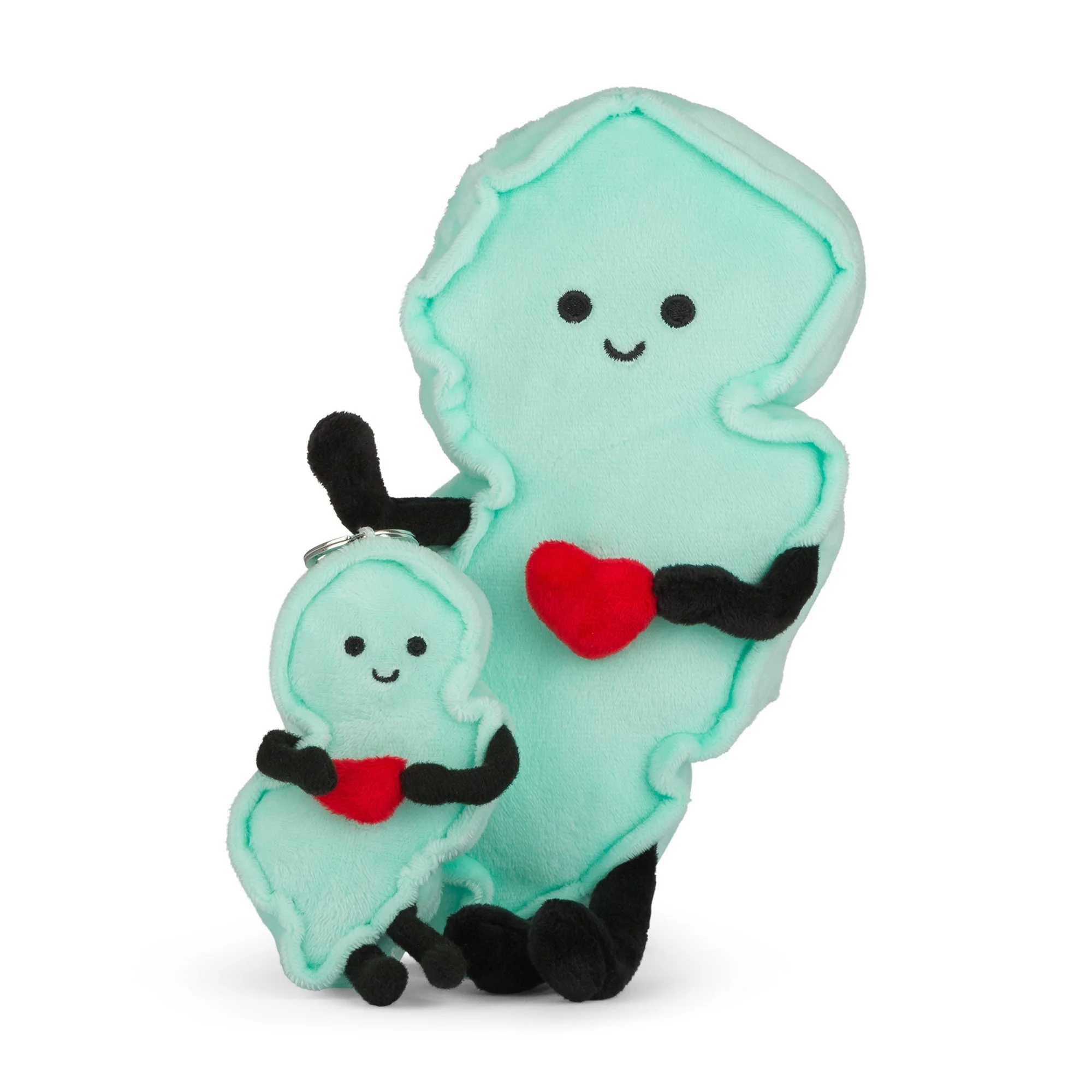 New Jersey Bag Charm Mini Plush – 4-Inch Travel Accessory | Stuffed States USA - Image 2
