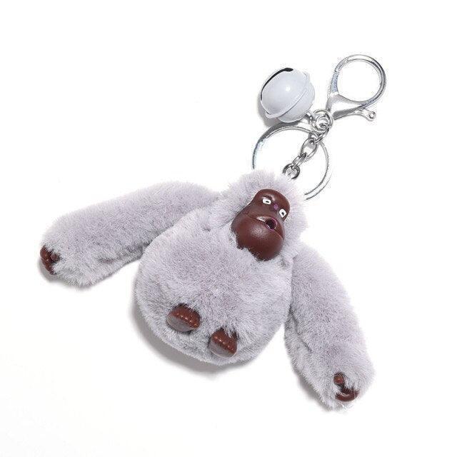 New Plush Fluffy Gorilla key chains - Image 5
