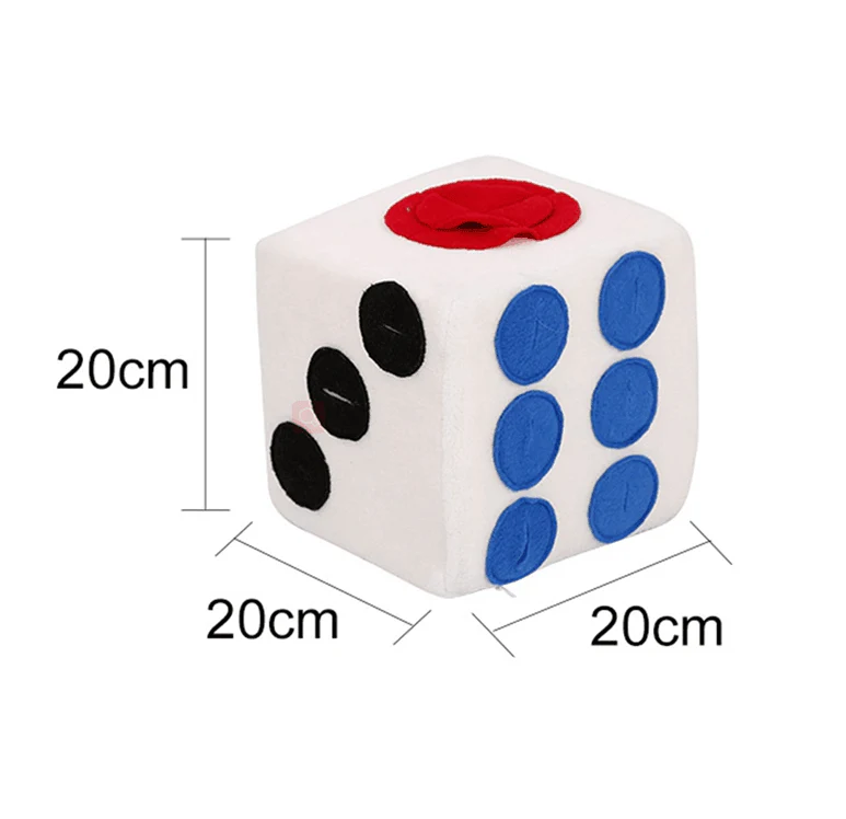 Pet Dog Plush Dice Toy - Image 5