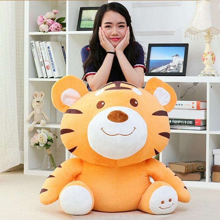 Plush Doll Toy Happy Tiger - Image 6
