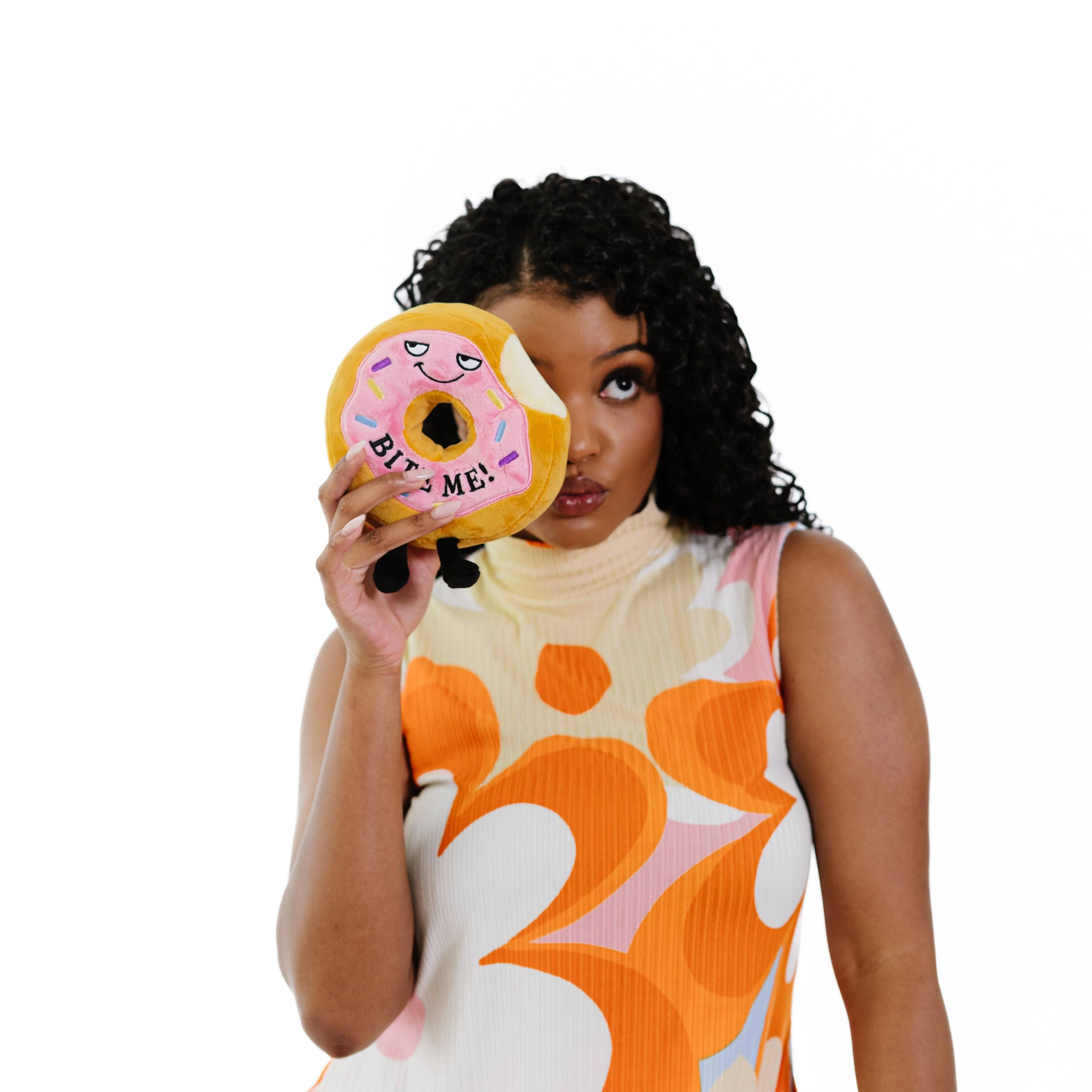 Punchkins "Bite Me" Donut Plushie - Image 4