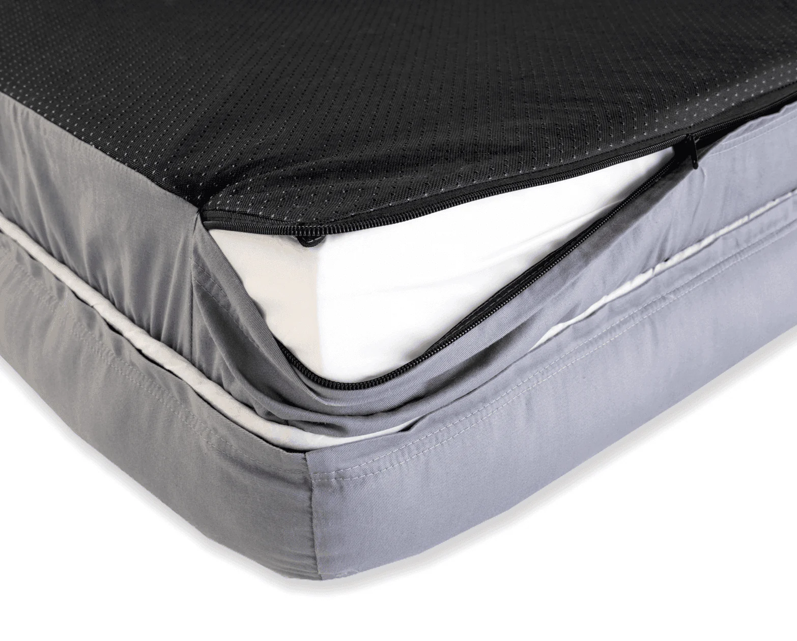 PupLounge™ Memory Foam Bolster Bed & Topper - Image 10