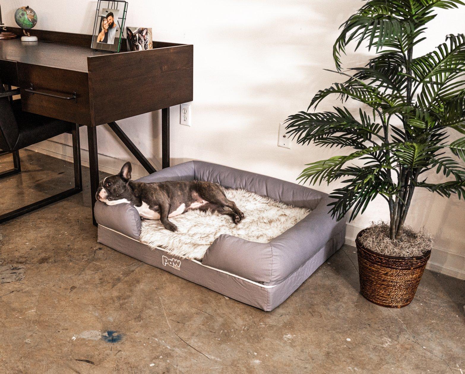 PupLounge™ Memory Foam Bolster Bed & Topper - Image 7