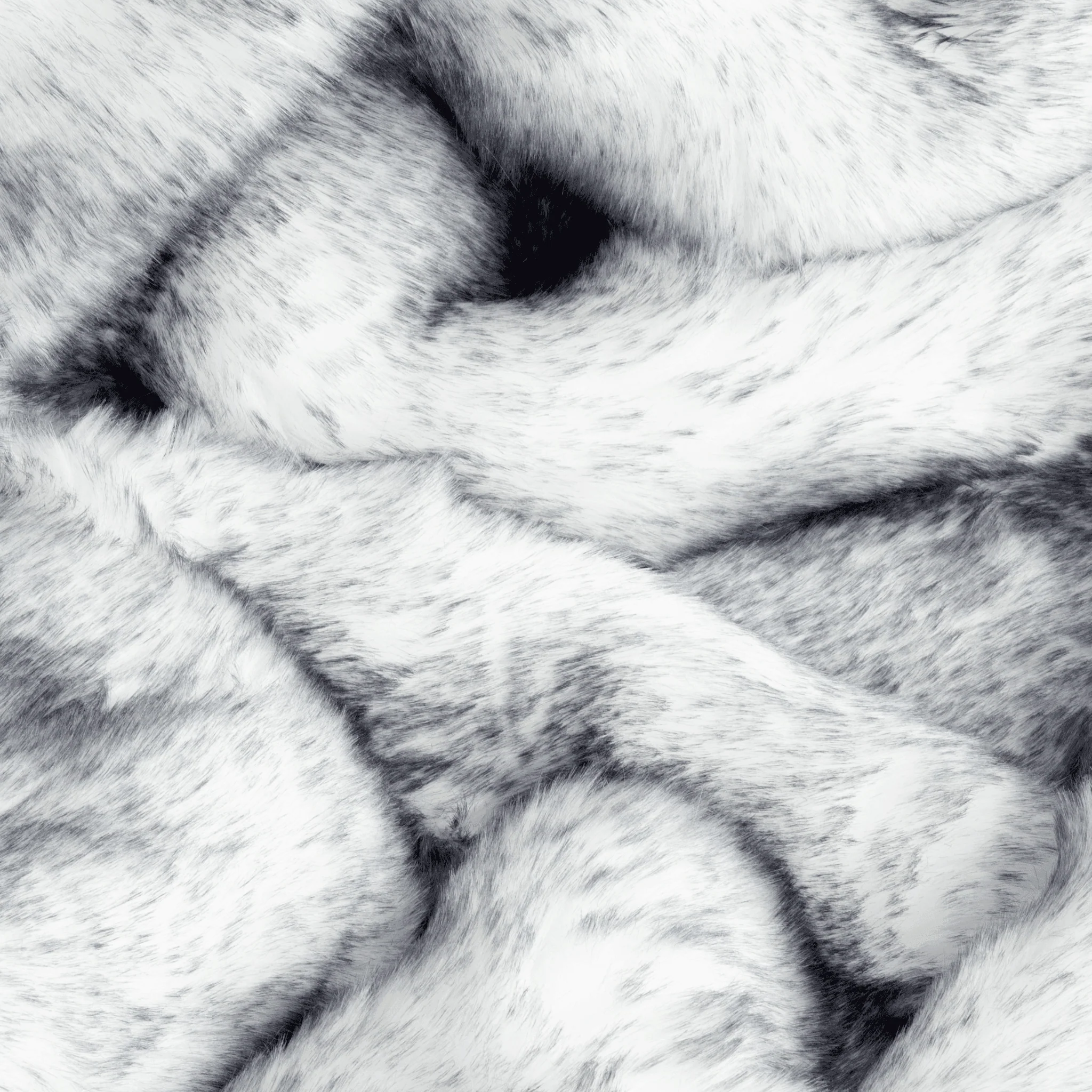 PupPouf™ Luxe Faux Fur Donut Dog Bed - Ultra Plush Arctic Fox - Image 4