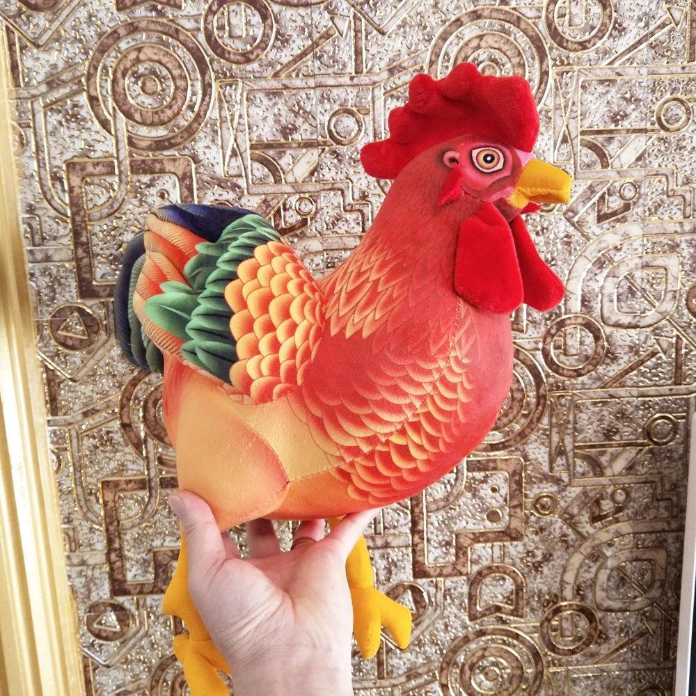 Rainbow Rooster Plushie - Image 4