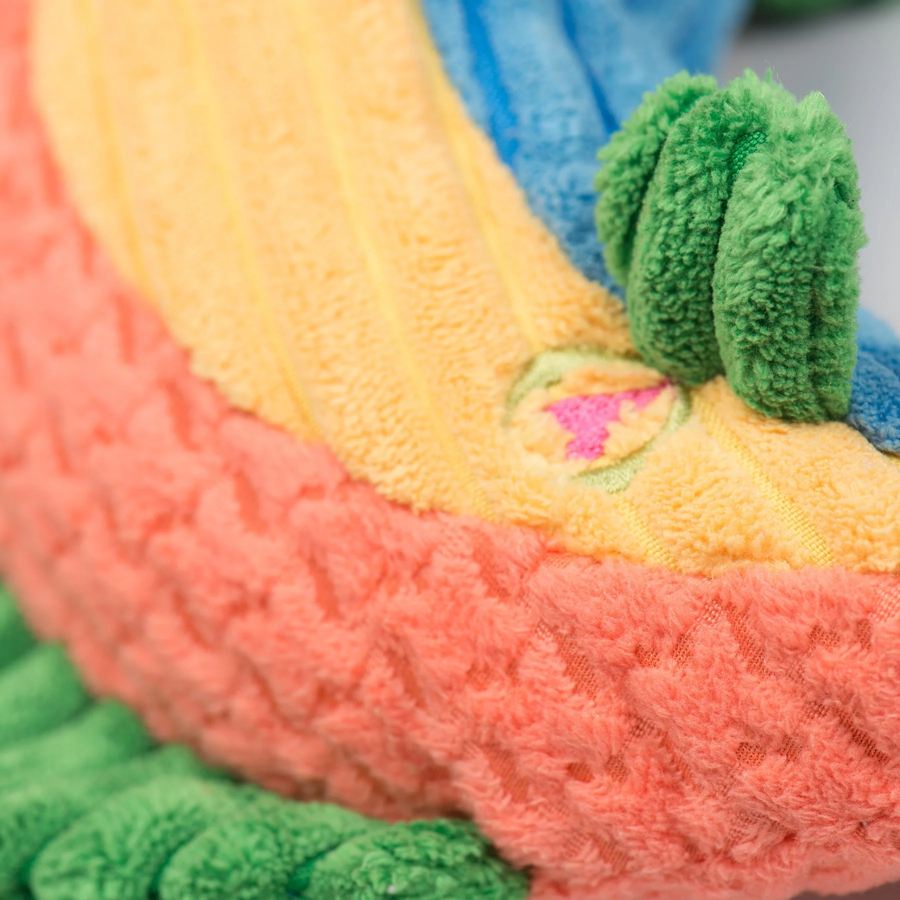 Rauccous Rainbow Trout Knottie® Plush Dog Toy - Image 6