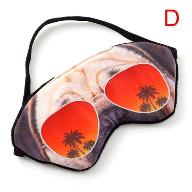 Realistic 3D Cartoon Animal Sleep Mask - Image 2