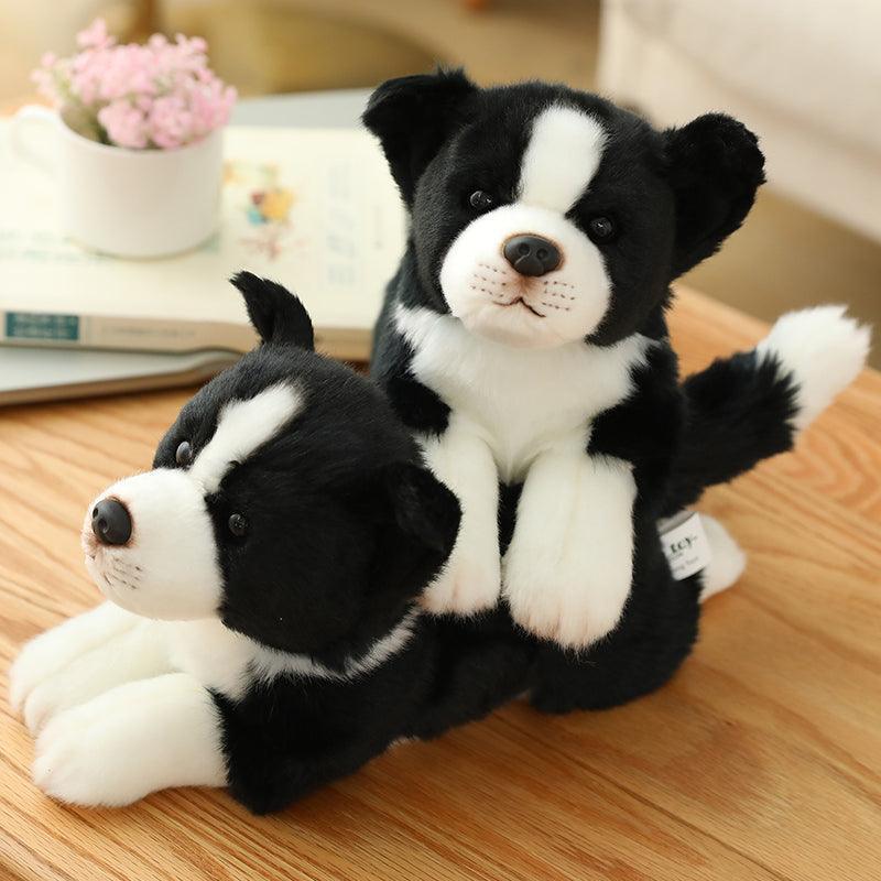 Realistic Border Collie Dog Plush Toy - Image 5