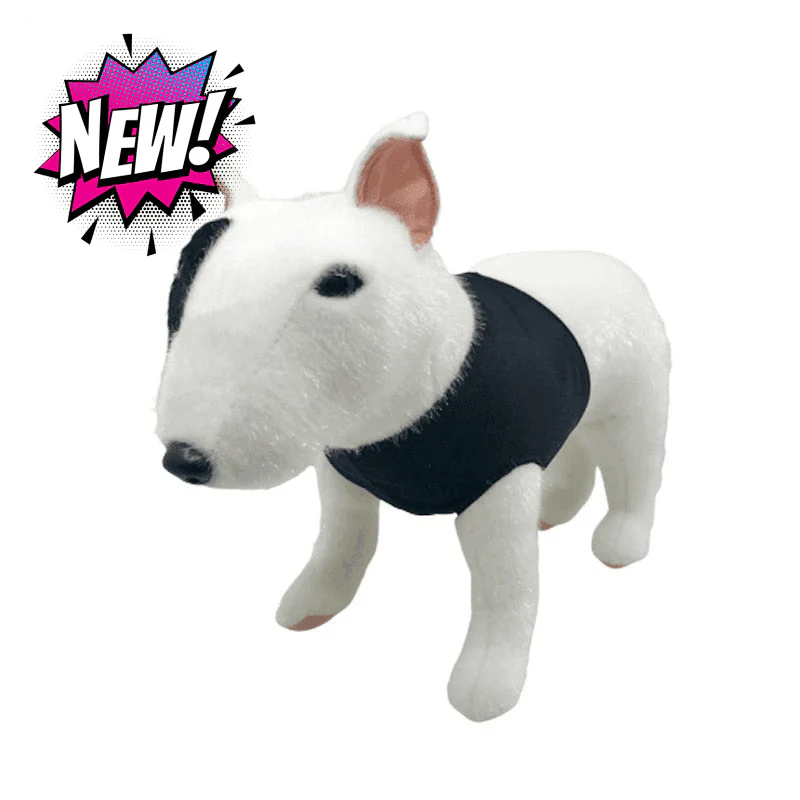 Realistic Bull Terrier Plushie - Image 2