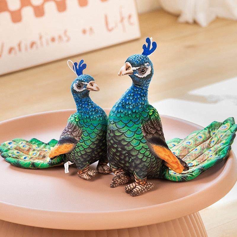 Realistic Peacock Plushies - Image 2