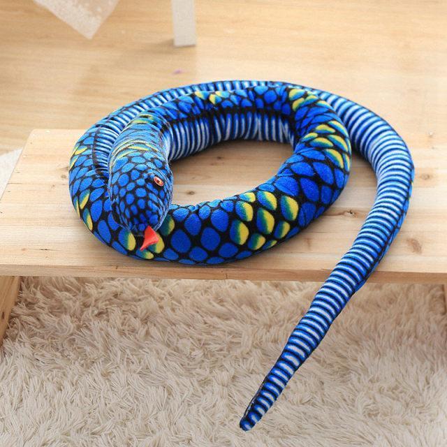 Realistic Python and Boa Constrictor Snake Plushies - Image 2