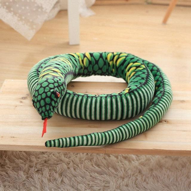 Realistic Python and Boa Constrictor Snake Plushies - Image 3