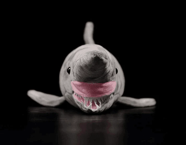 Realistic Shark Soft Stuffed Plush Toy - Image 2