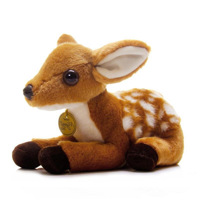 Realistically Cute Baby Deer Plush Toy - Image 3