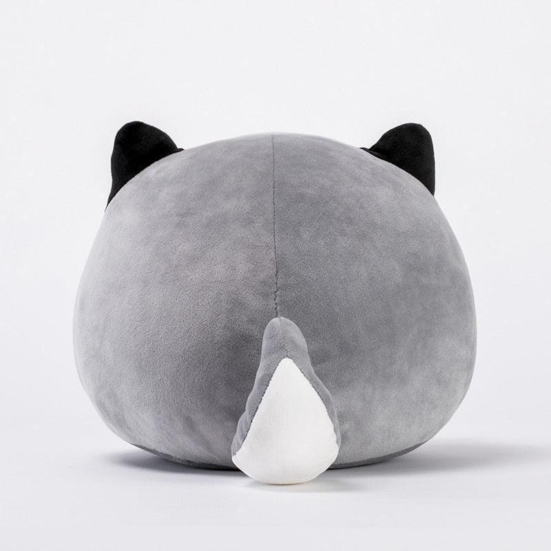 Round Chunky Husky Plush Toy - Image 4