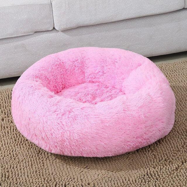 Round Plush Pet Dog Bed, Waterproof Bottom and Super Soft - Image 20
